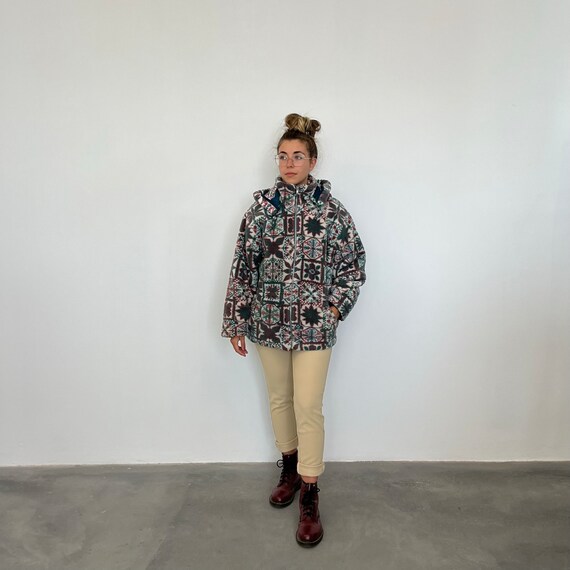 Maxi Furry 80s Vintage Jacket Vintage Winter Teddy Coat Jacket