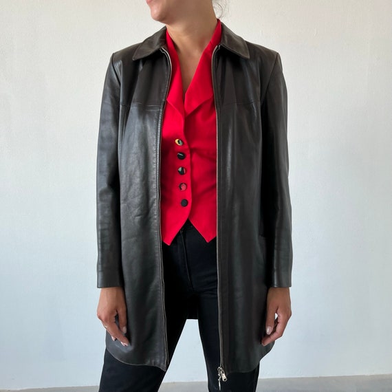 Braccialetto con anello a catena multi-dita in argento gotico, gioielli punk grunge