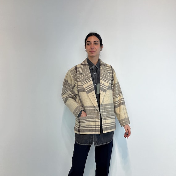 Gianni Versace 100% Wool / Vintage Versace Pure Wool Coat / Gianni 