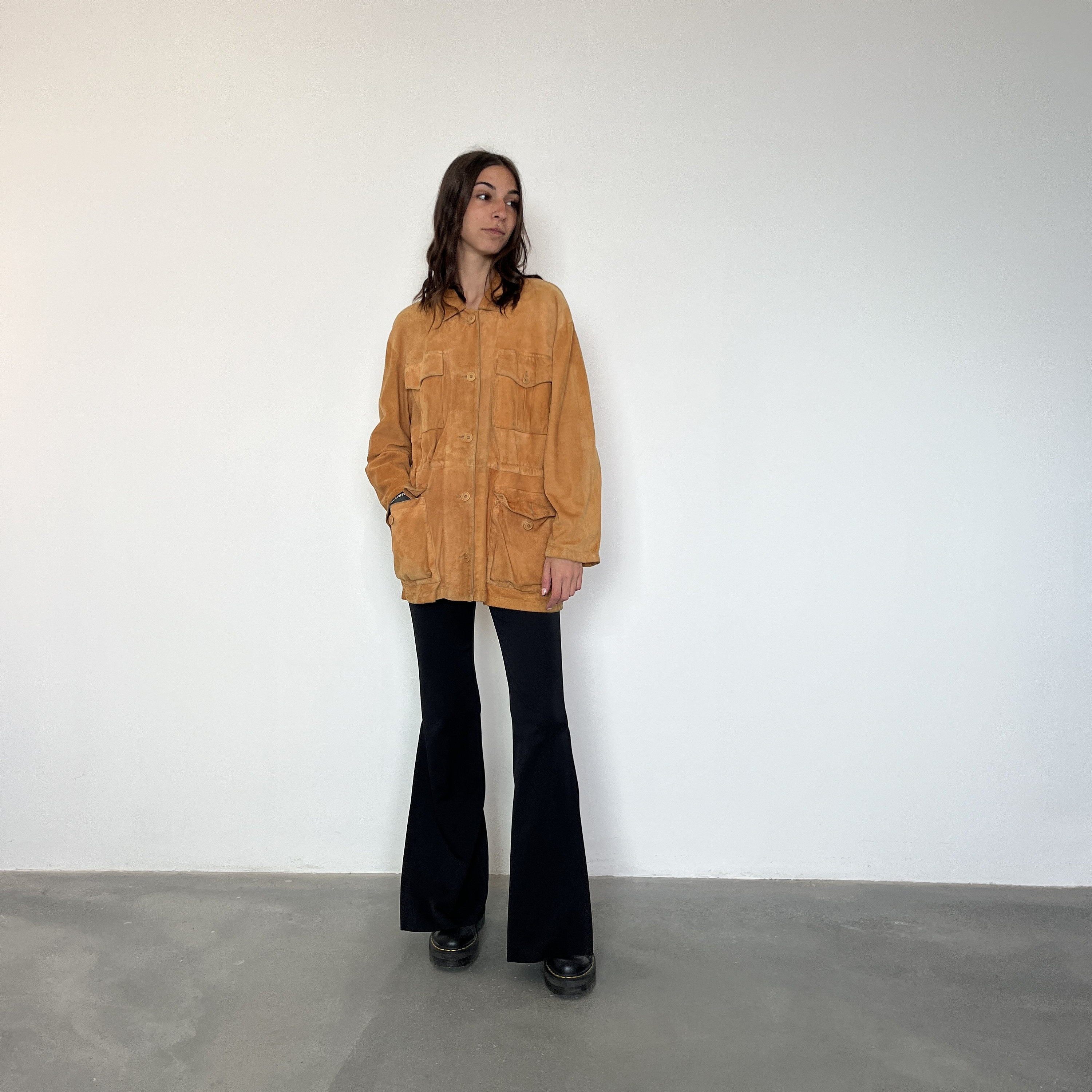 Abbigliamento Giacca Di Renna Vintage Donna Giacca Camicia In