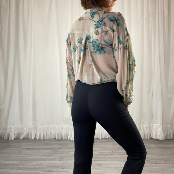 XS/S Dolce and Gabbana Pantalones capri de cintura alta / nuevos