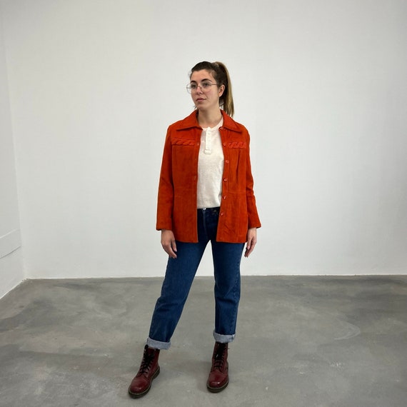 Blazer daim femme new arrivals