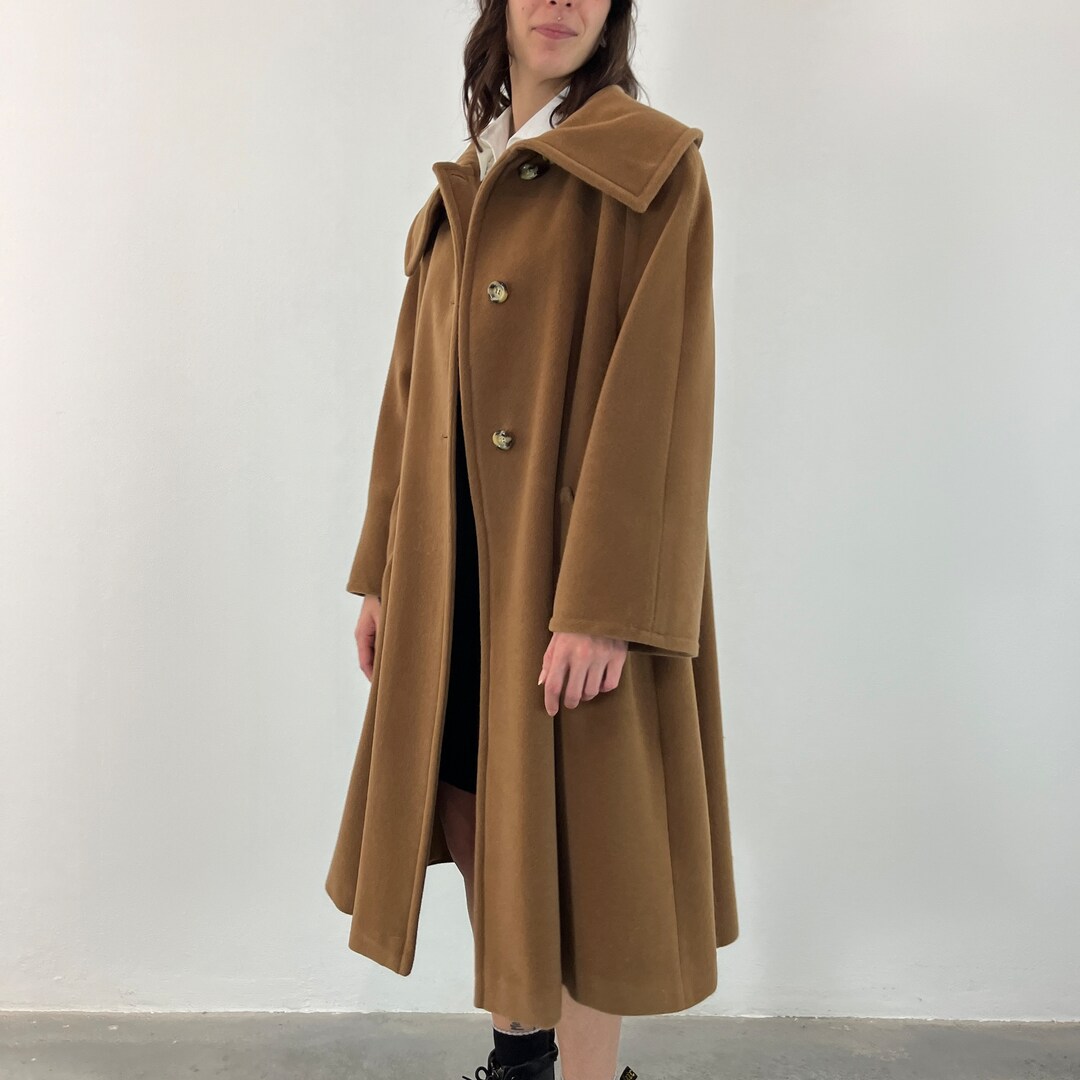 ジャケット・アウター GIANFRANCO FERRE CASHMERE WOOL LONG COAT WINTER COAT GIANFRANCO FERRE LUXURY ITALIAN MENS WOOL
