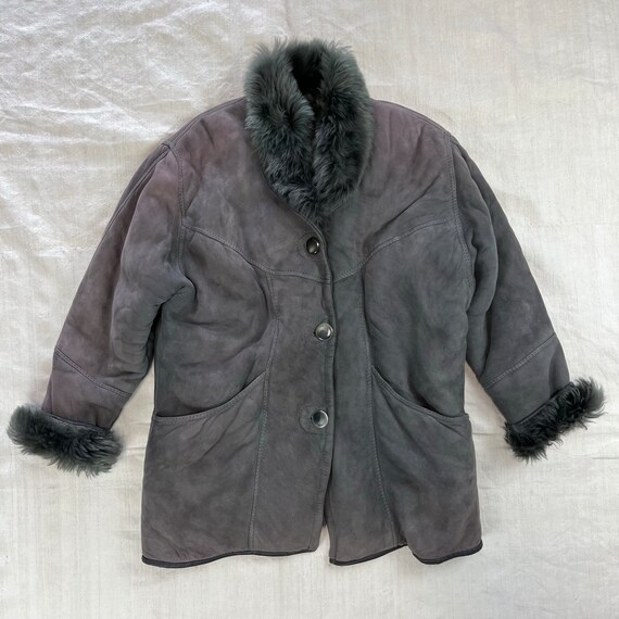 Original Shearling vintage 80s / oversized vintage wo… - Gem