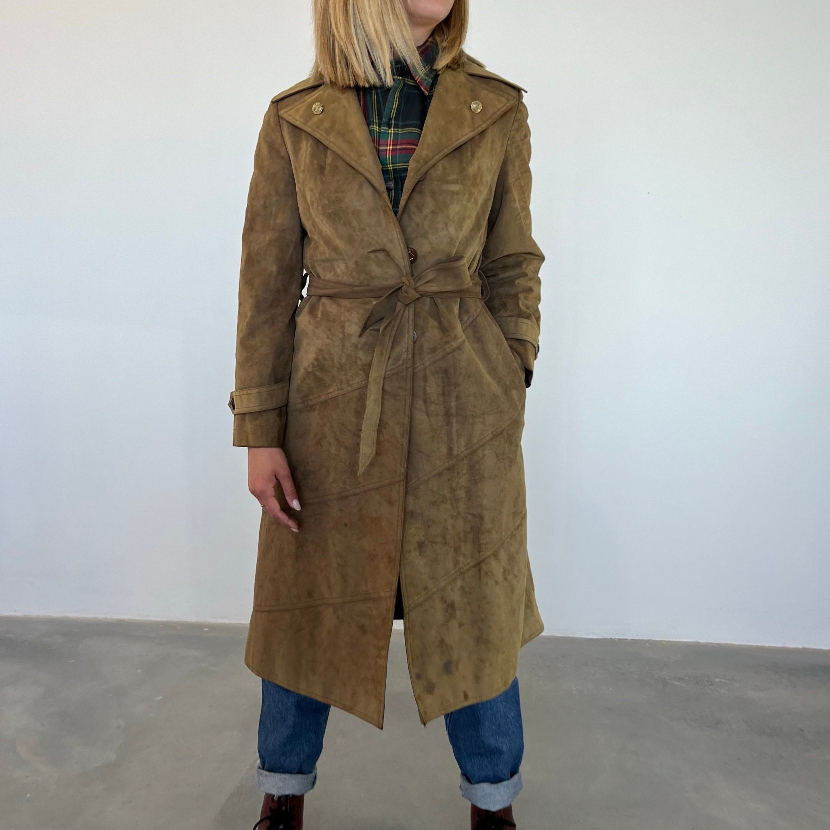 Vintage Suede Effect Jacket / Vintage Suede Effect Jacket