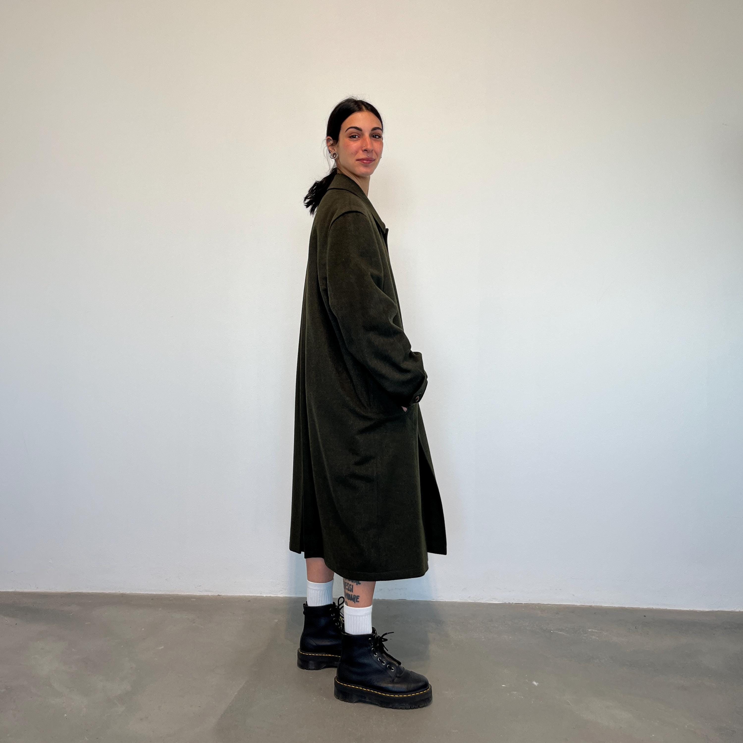 STEINBOCK シュタインボック ローデンコート ヒマラヤ　深緑 Steinbock Original Loden 95% バージンウール / ヴィンテージ