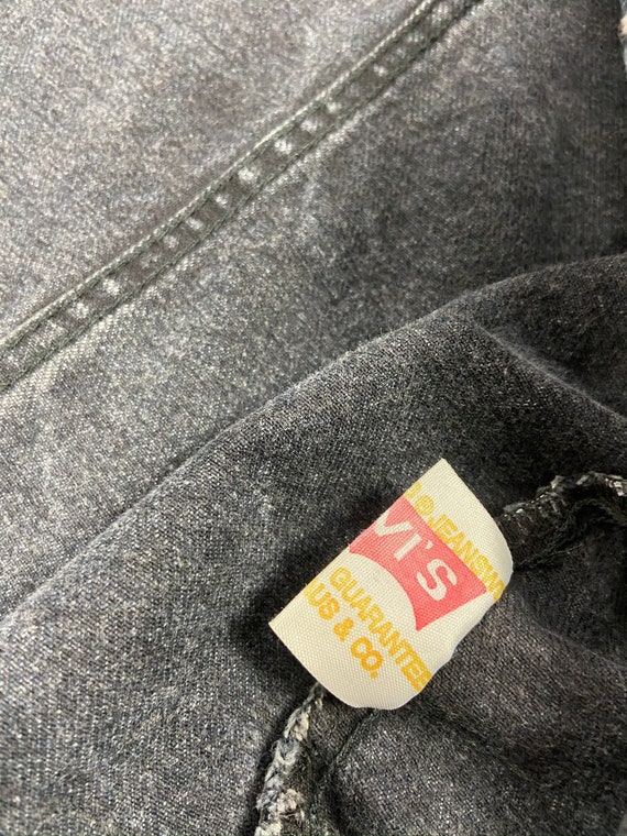 BIG E Levis 60s denim jacket / Levis big E vintag… - image 7