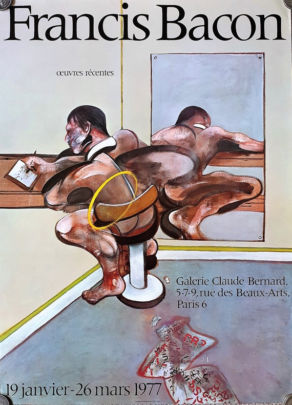 Francis Bacon-Galerie Lelong-1987 Poster