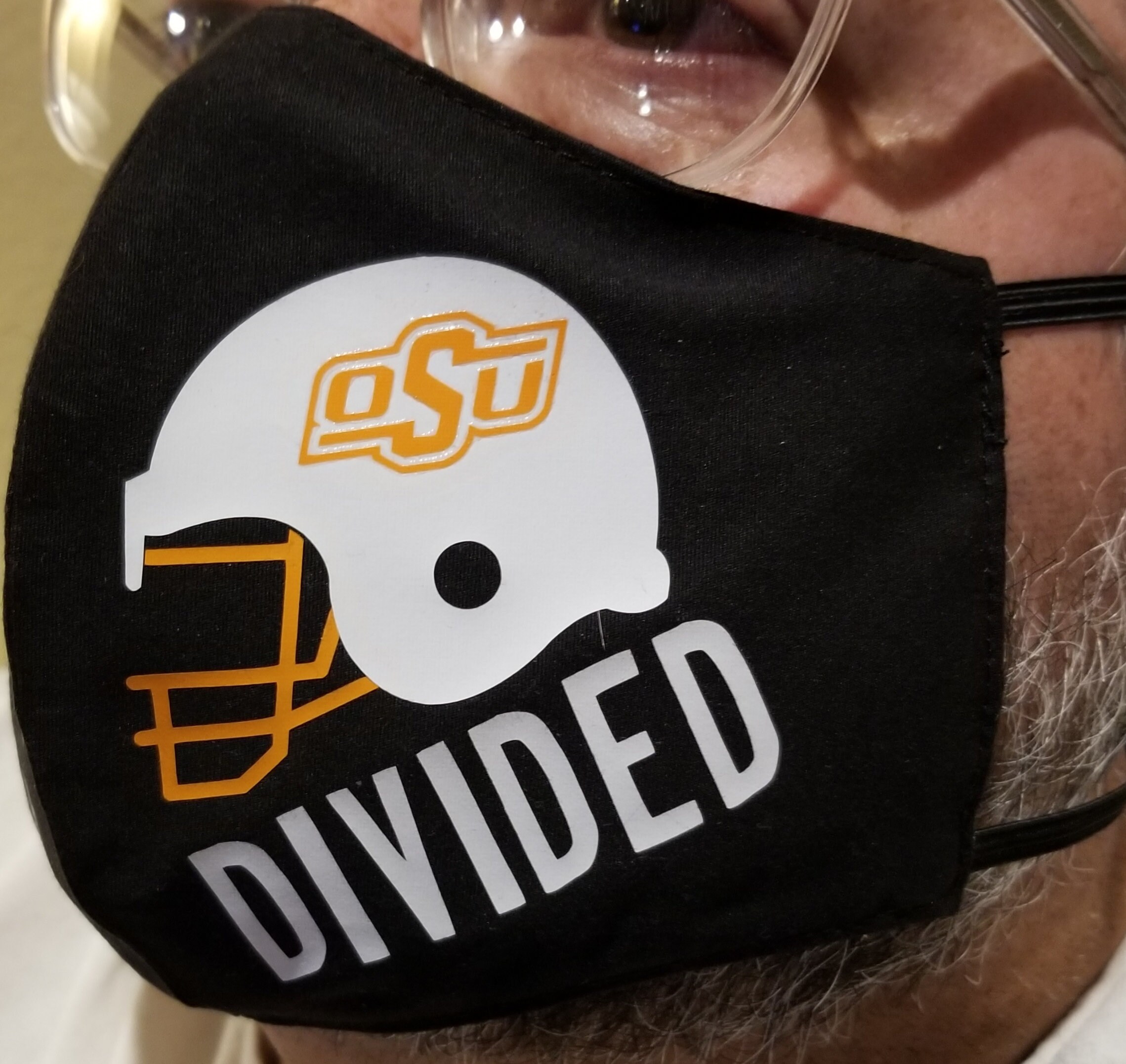 House Divided OU OSU Oklahoma University Adjustable Fitted Two Etsy