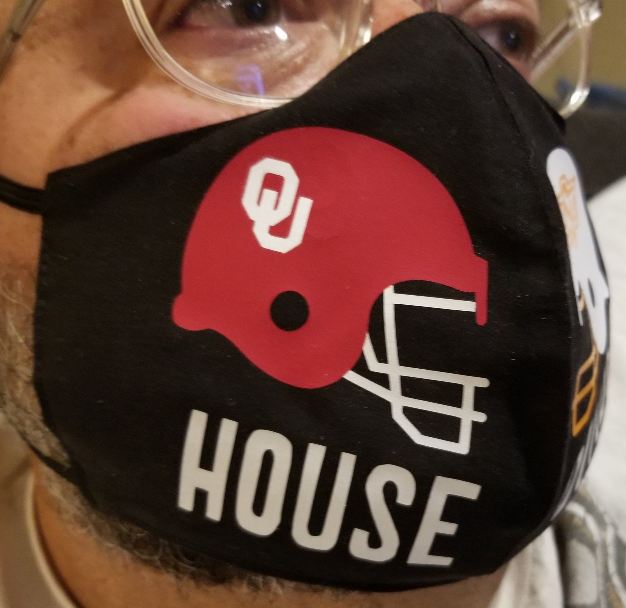 House Divided OU OSU Oklahoma University Adjustable Fitted Two Etsy