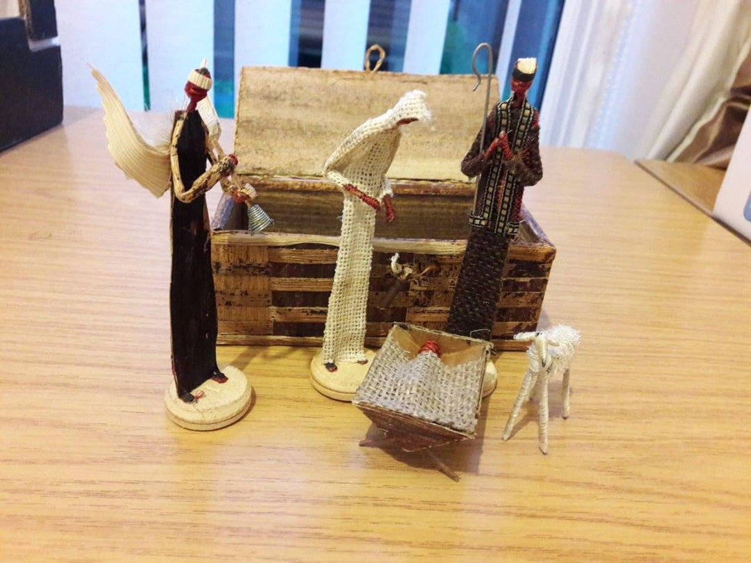 Christmas Nativity Setafrican Nativity Setkenyan Nativity Etsy