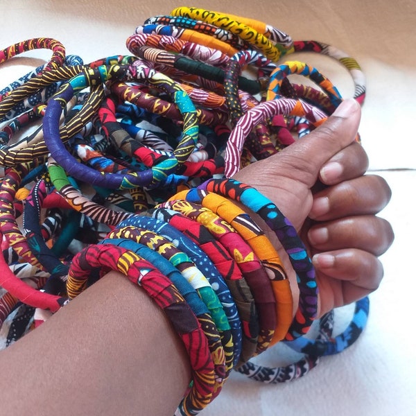 100-Kitenge bracelets, kenyan Kitenge bracelets, wholesale Kitenge bracelets, bulk bracelets,assorted bracelets