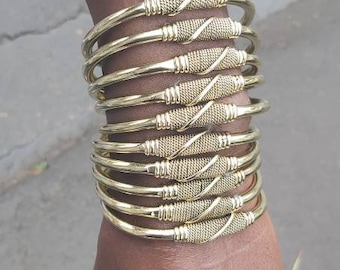 10- brass twisted bracelets,brass metal bracelets,brass bracelets, bulk bracelets,wholesale bracelets, African jewellery