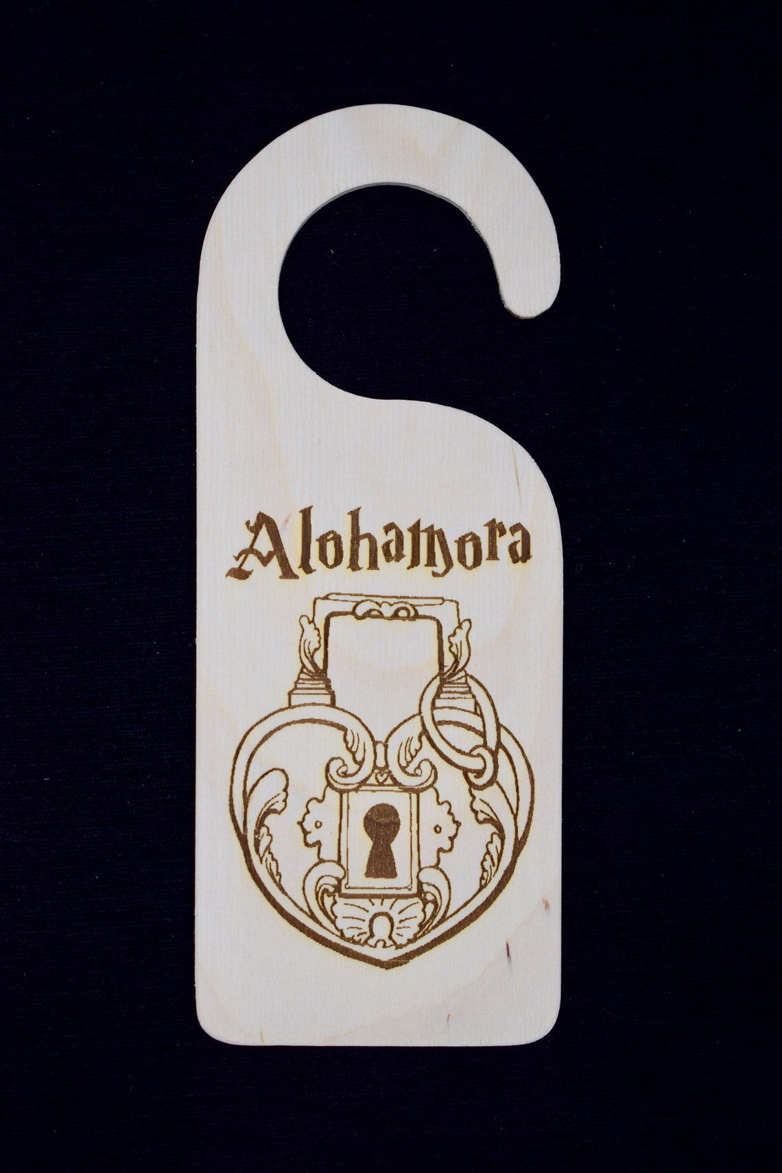 Harry Potter Themed Wooden Door Hanger Sign | Etsy