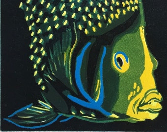 Tropical fish (art print)