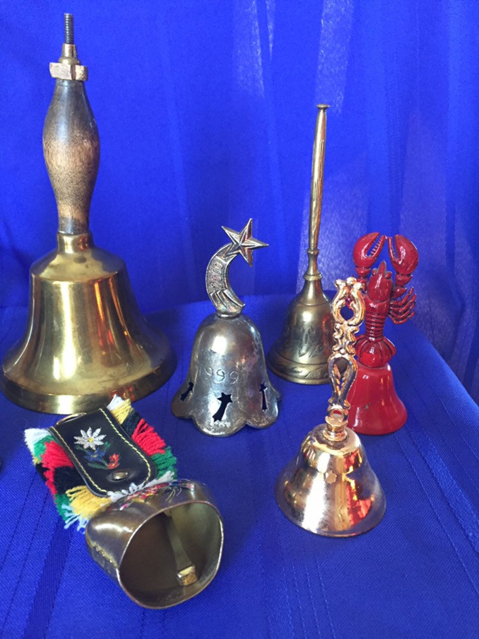 11 Bells. Assorted Vintage Bells. Etsy UK