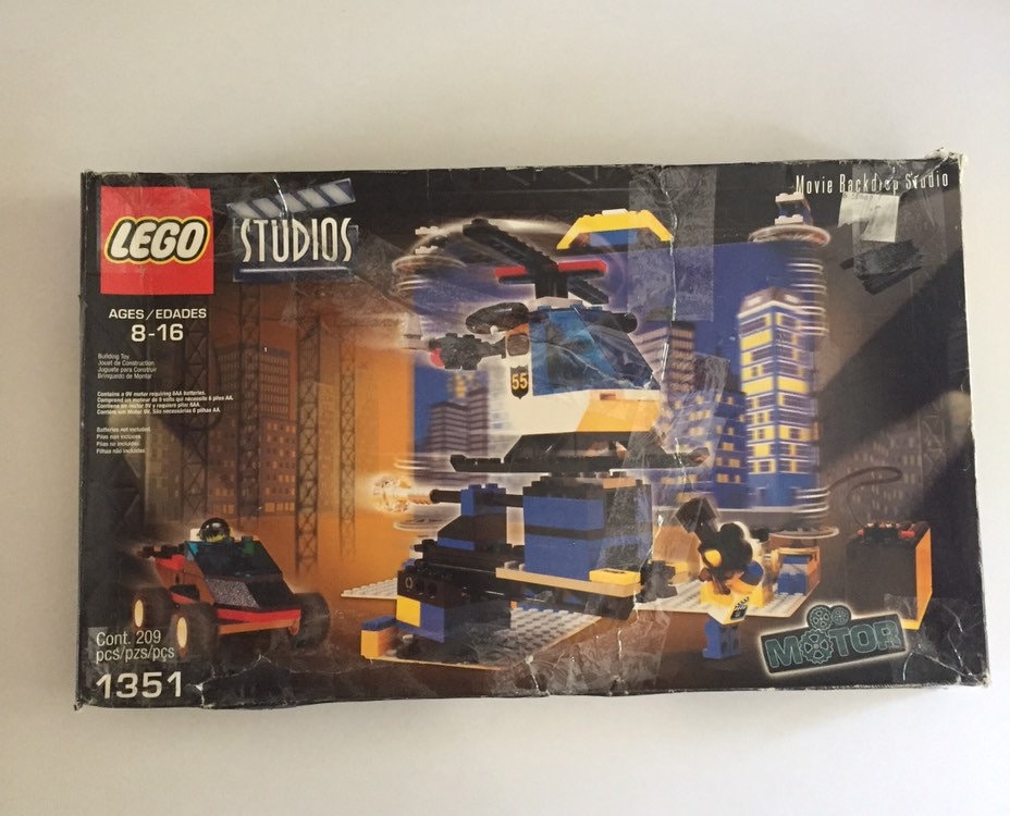 Lego Movie Backdrop Studio Set 1351 Etsy UK