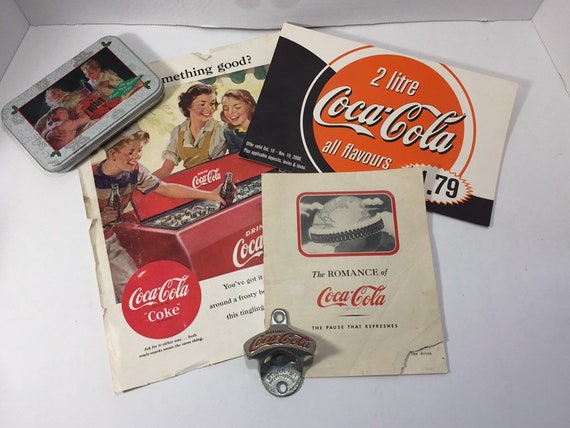 Coca-cola Collectibles Package - Etsy