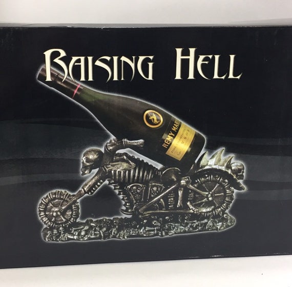 Skeleton Motorcycle Hell | Raising - Holder a eBay Chopper Wine
