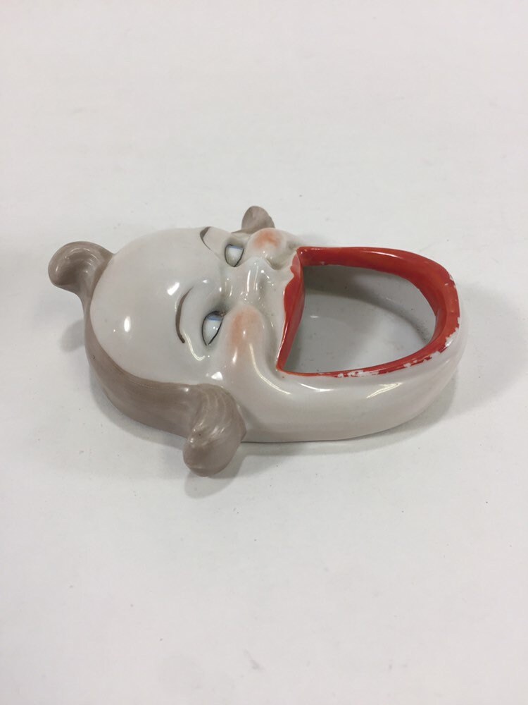 1920s Ceramic Stamp Moistener Dish Etsy