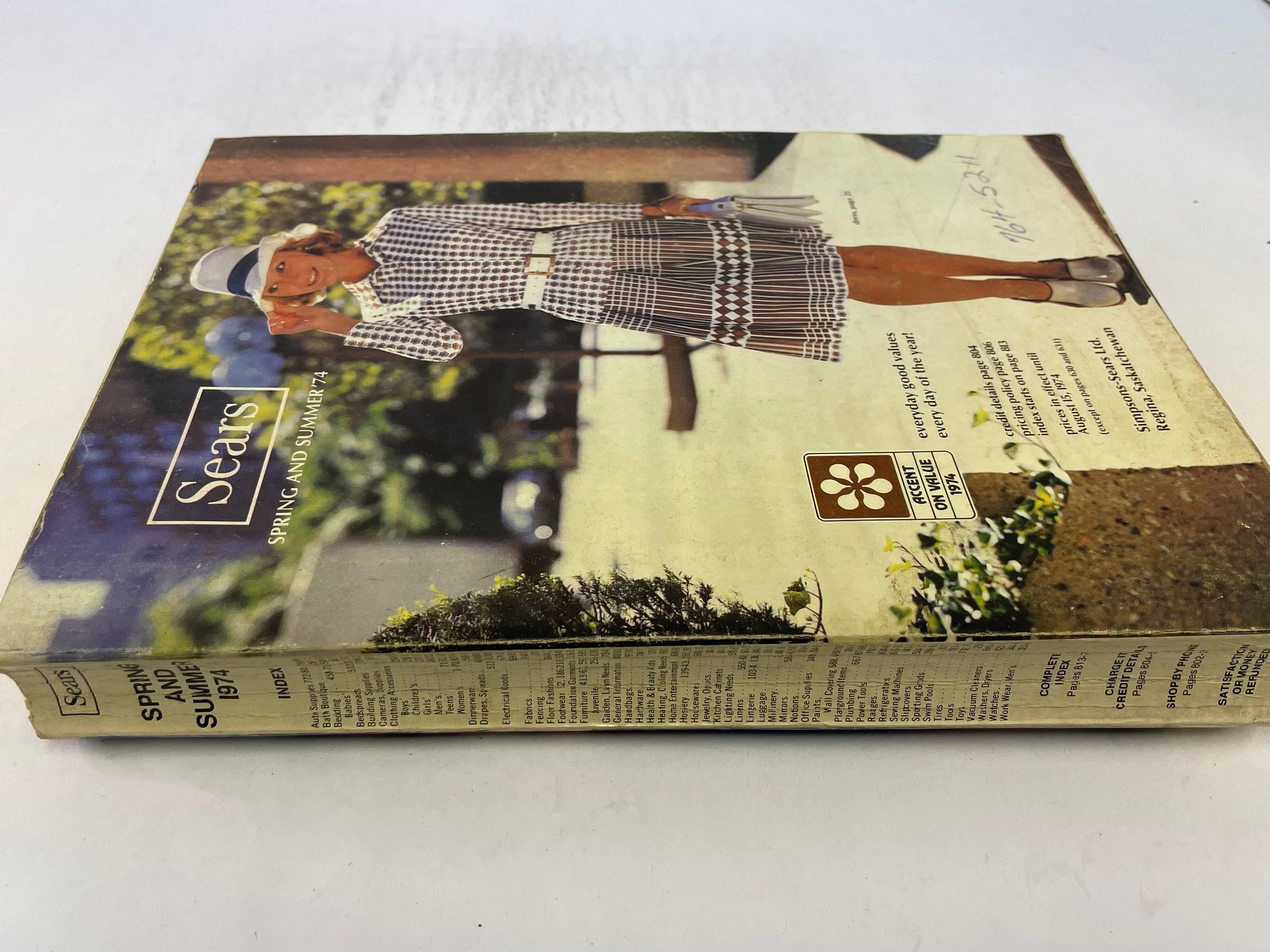 1974 Sears Spring and Summer Catalogue - Etsy