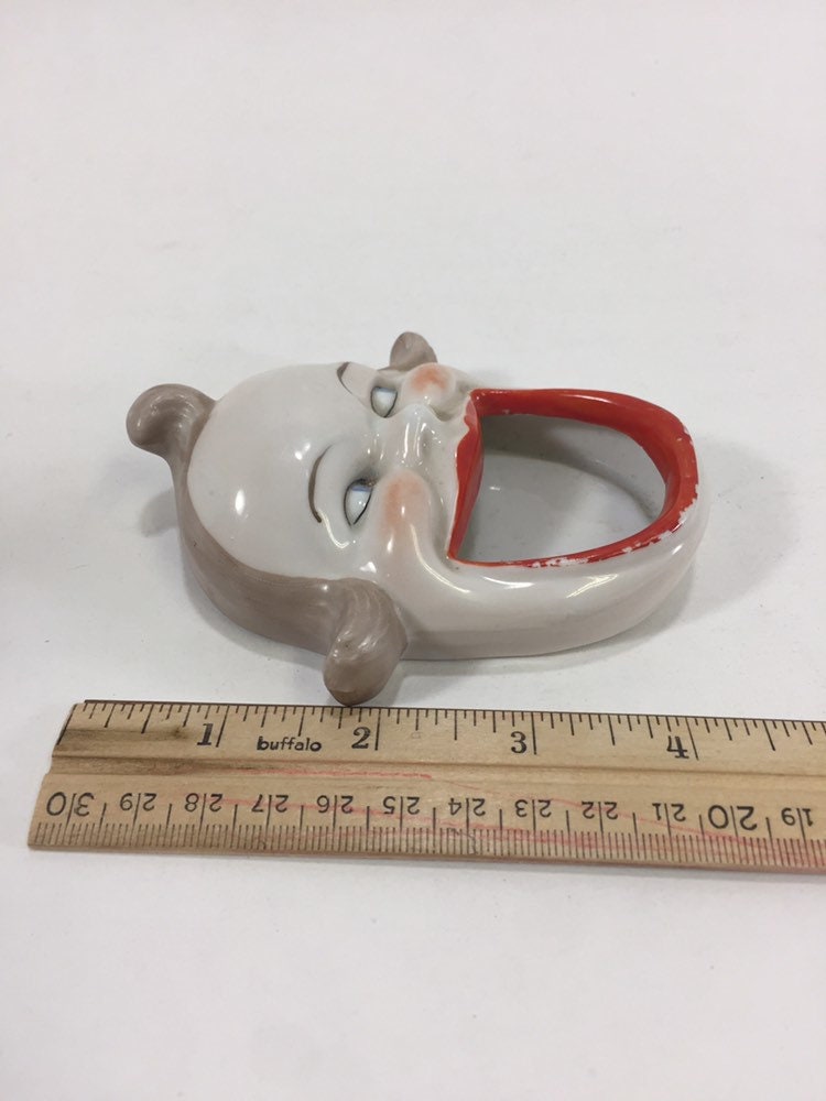 1920s Ceramic Stamp Moistener Dish Etsy