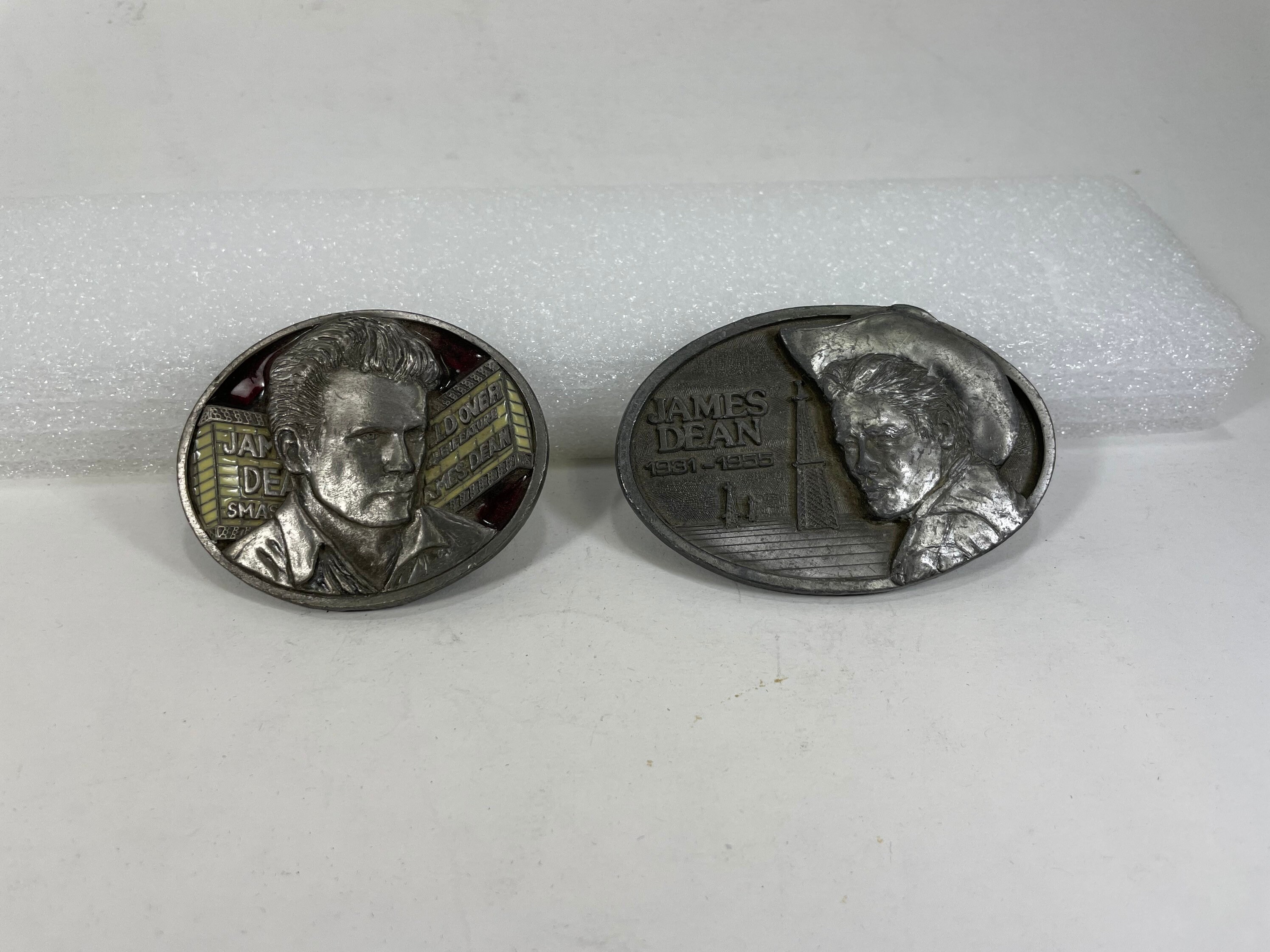 James Dean belt buckle Vintage James Dean Memorial Belt Buckle | eBay main image 2