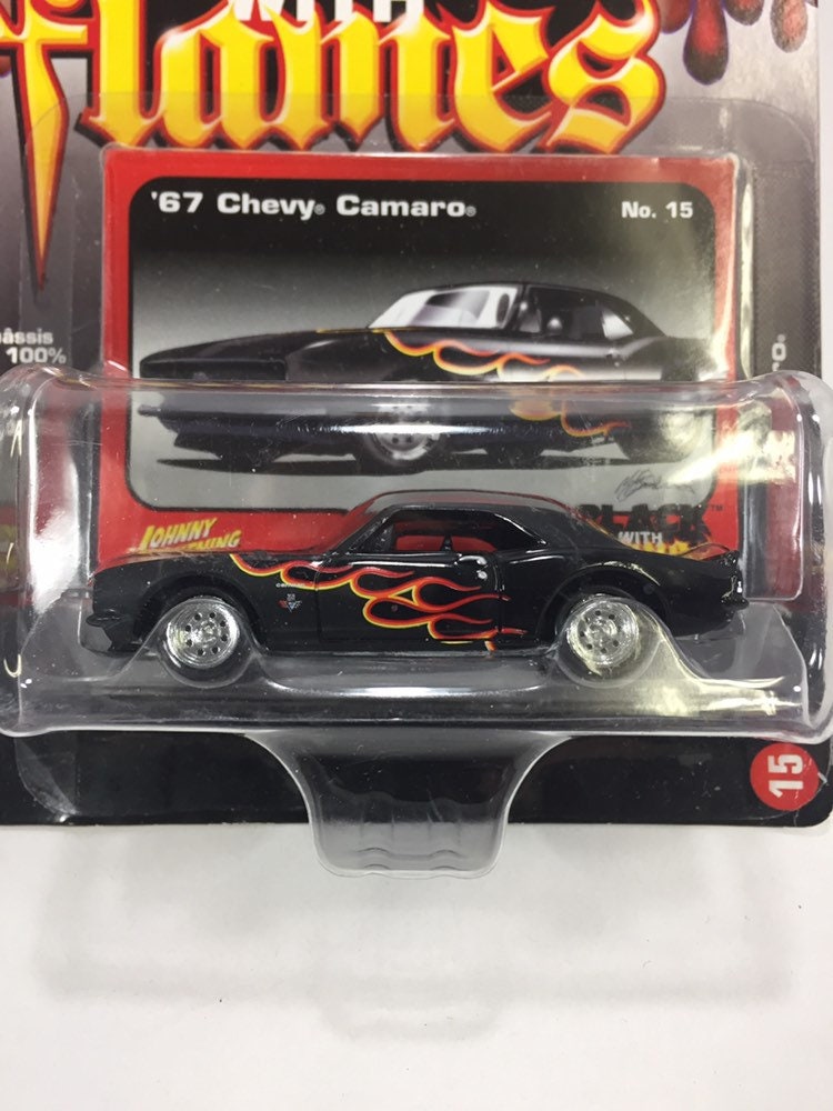 67 Chevy Camaro / 2005 Johnny Lightning Street Freaks / Black With