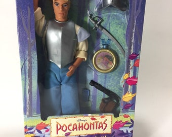 1995 Pocahontas John Smith Sun Colors by Mattel