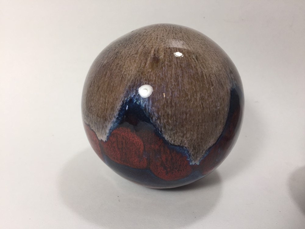 Vintage Carpet Balls / 2 With Matching Pattern and 1 Single Etsy