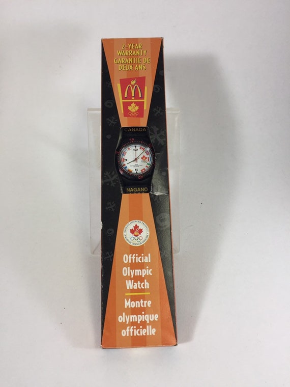 1998 Mcdonalds Canada Nagano Olympics Watch - Etsy