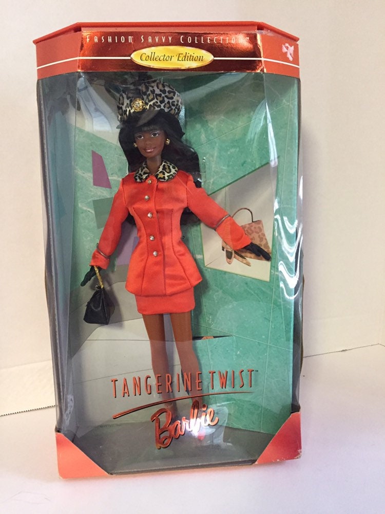 1997 Tangerine Twist Barbie - Etsy