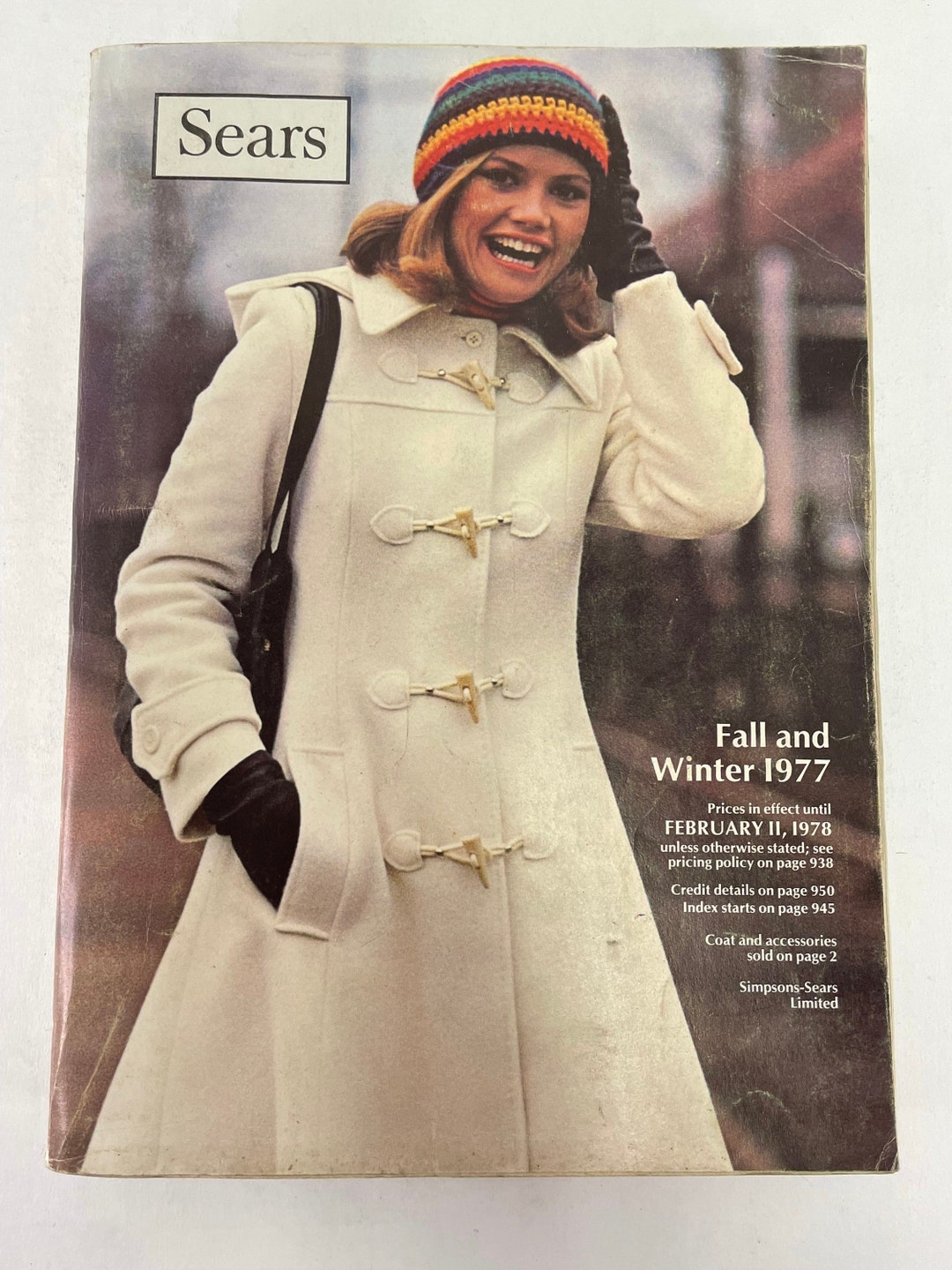 1977 Sears Fall and Winter Catalogue Etsy