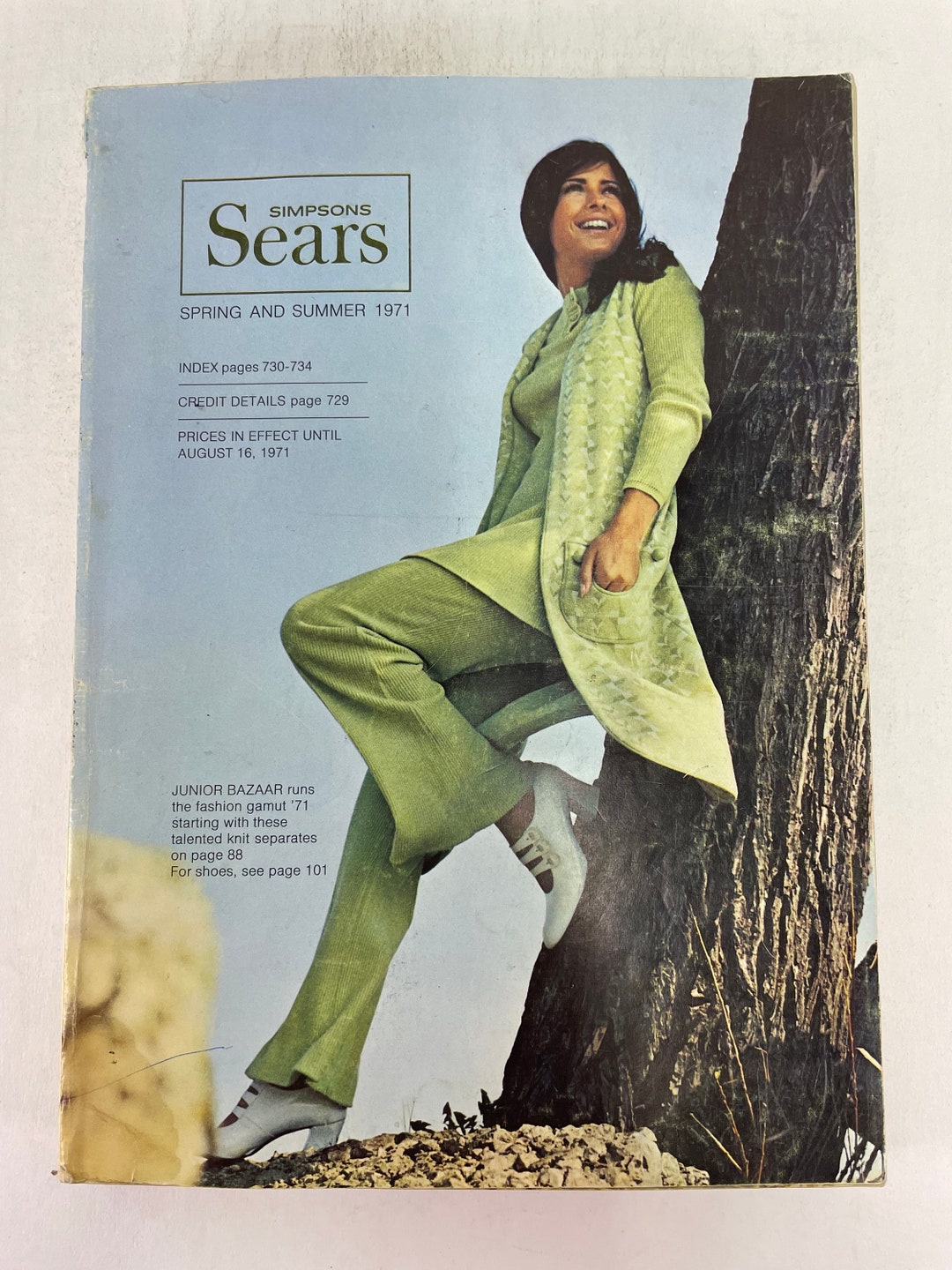 1971 Sears Spring and Summer Catalogue Etsy