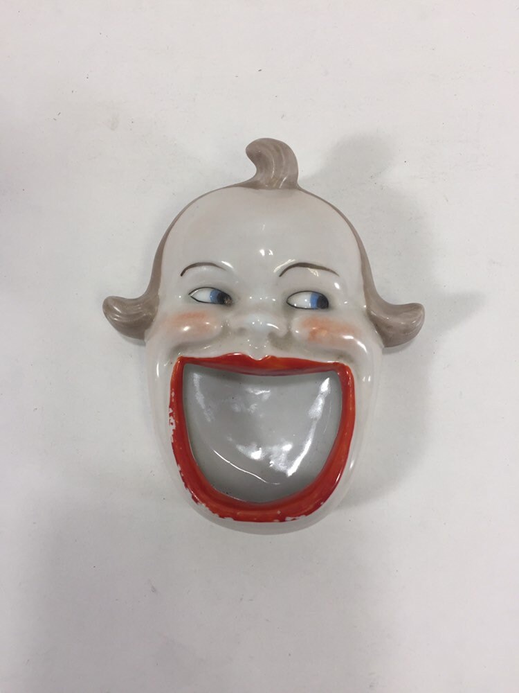 1920s Ceramic Stamp Moistener Dish Etsy