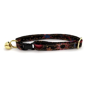 Collar ajustable para gatos Hoffman Celestials Heavenly Bodies en rosa y azul