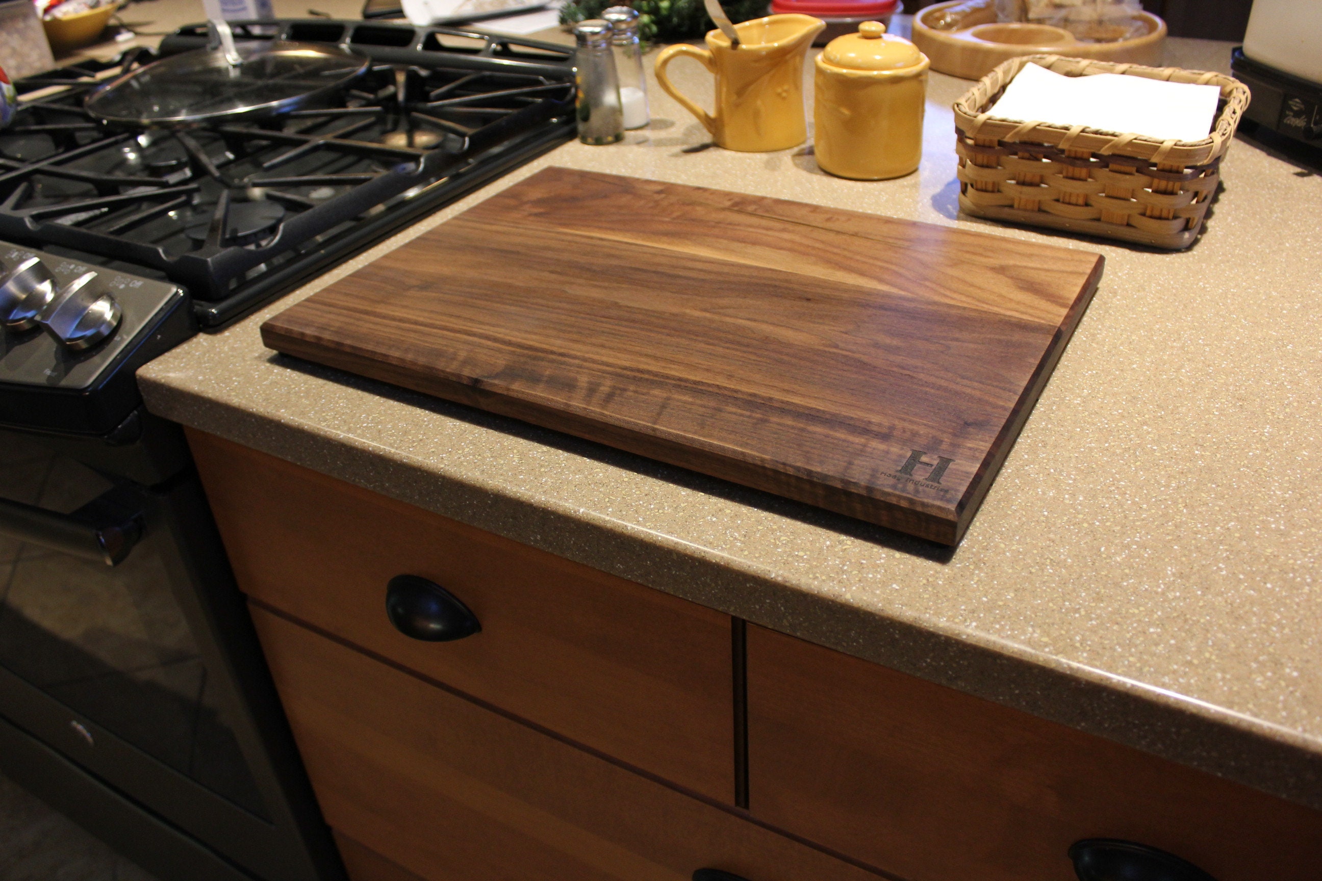 Large Walnut Cutting Board Etsy Hong Kong