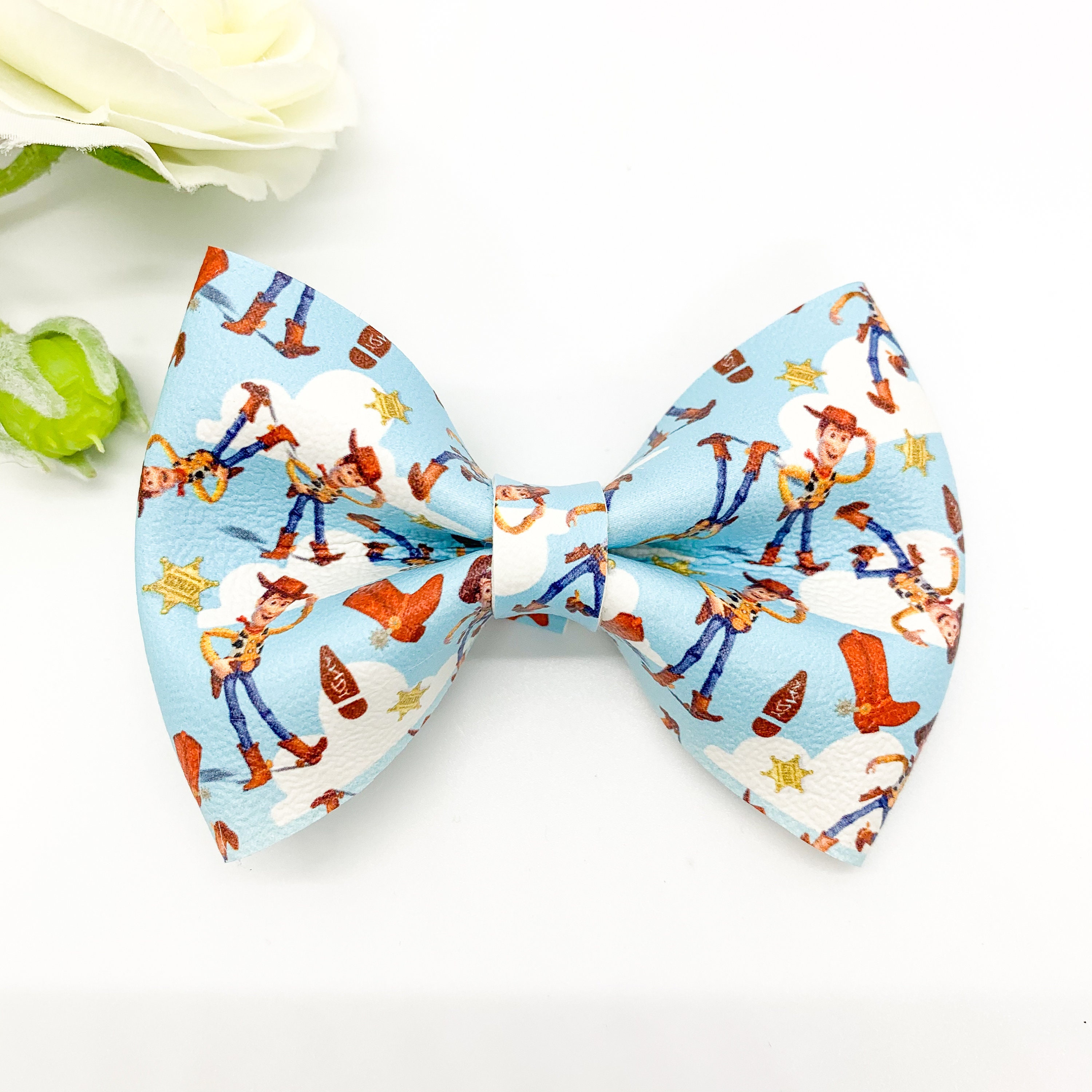 Cowboy Movie Bow Tie Boys Bow Tie Leather Bow Tie Dog Bow | Etsy