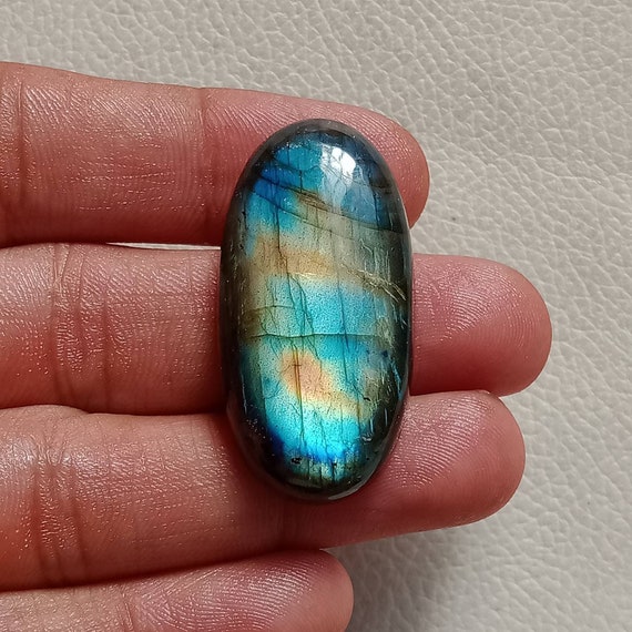 Ring Pendants Jewelry Supplies Natural Labradorite Cabochon LOT Blue Labradorite Crystal Purple Gemstone Labradorite Beads for Wire wrap