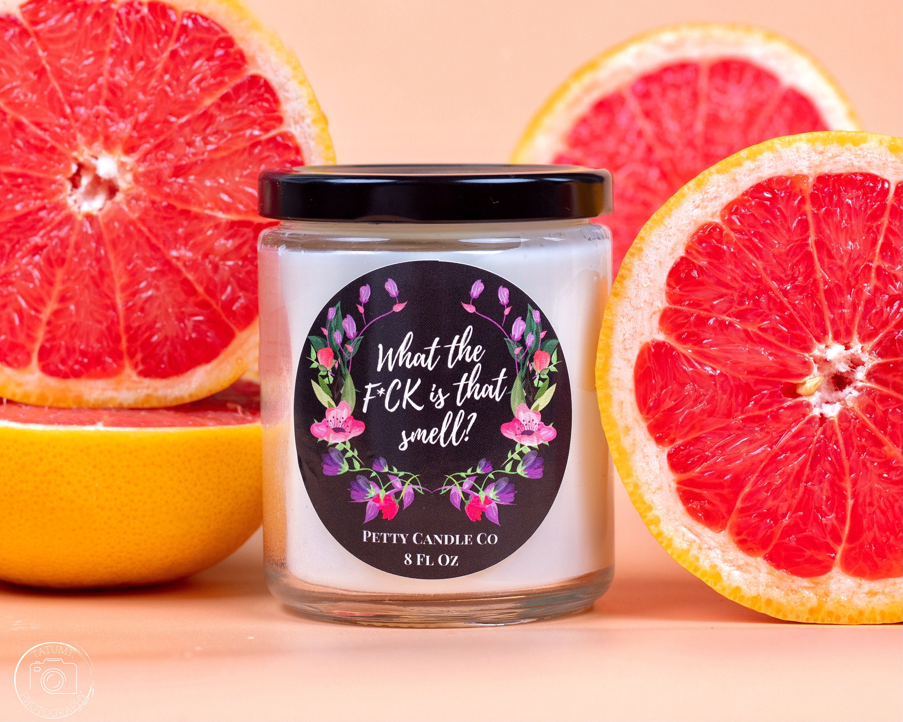 sarcastic candle What the actual f#@k funny candle candles soy candle gift sassy candle birthday gift