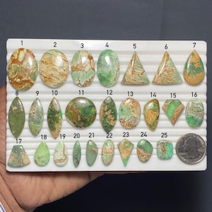 Natural Australian Variscite, Loose Gemstone For Jewelry Making. CODE 2482