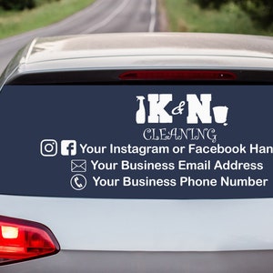 Custom Business Truck Decal - Custom Vinyl Decal - Business Logo - Car Decal - Bumper Sticker - Custom Sticker - Decal - Vinyl Decal