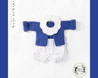 Out of the Blue - birth dress / unique birth gift