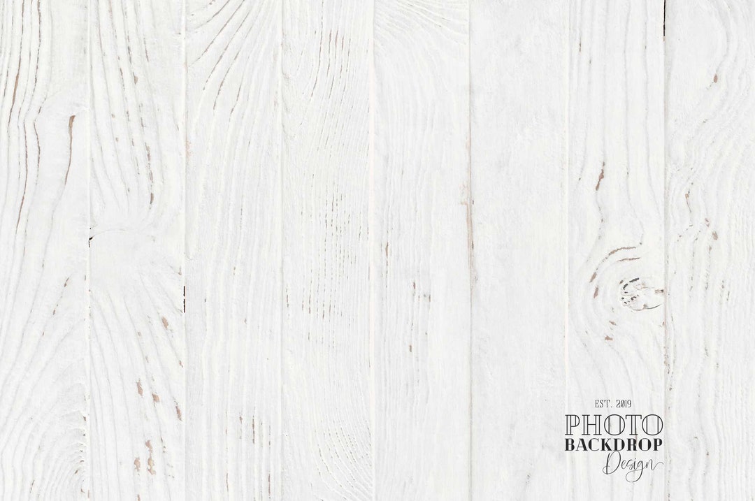 Large White Wood Vinyl Photo Backdrop for Food Product Flat Etsy