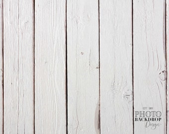 Plank white Photography Backdrop wood 2x3 ft for Product, Flat lay & Food Photography - Lov814