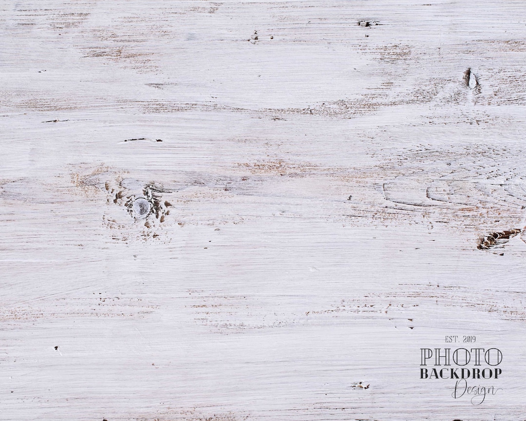 White Paint Wood Vinyl Photography Backdrop for Product Flat Etsy