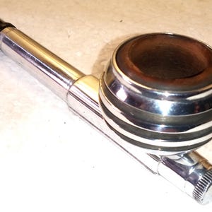 Vintage 1940&#39;s STREAMLINER Art Deco Aluminum RADIATOR Pipe Rare & XLNT!