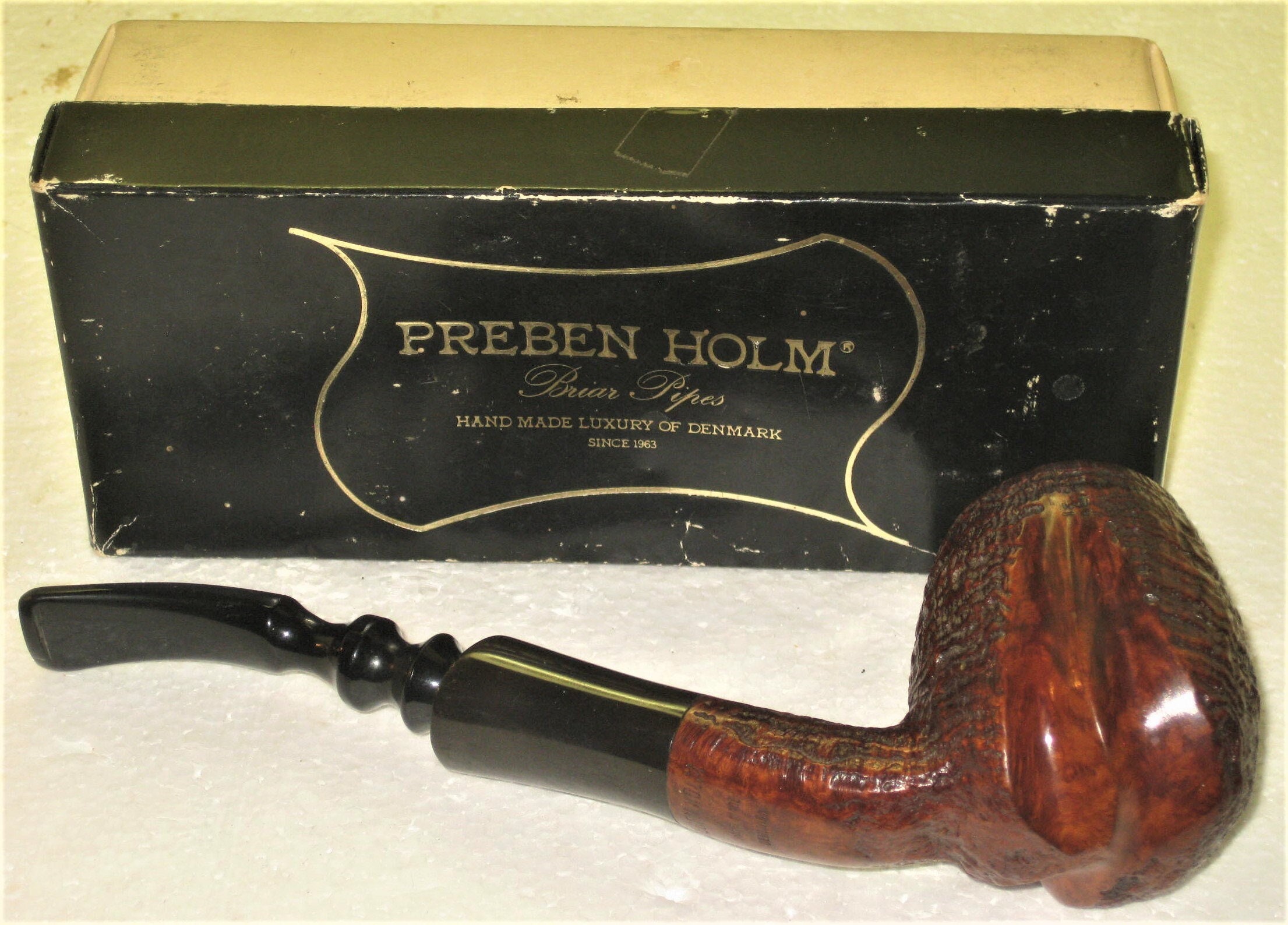 純正店舗 新品未使用Preben Holm Pipe Denmark Hand Made おもちゃ