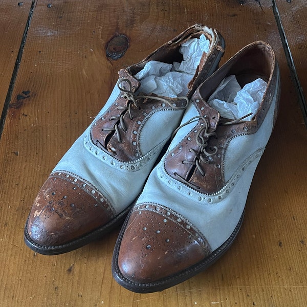Vintage 1938 Florsheim Men’s Spectator Size 13 shoes
