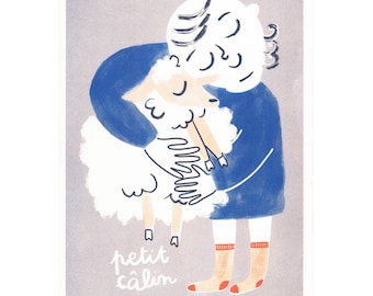 Petit calin - dinA3 risoprint